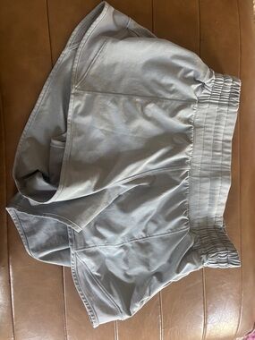 lululemon athletica Light Gray Athletic Shorts